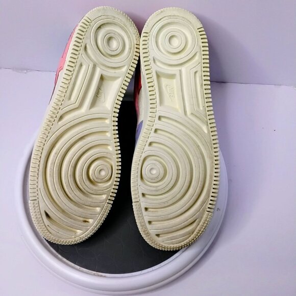 Nike Air Force 1 Low DV7449 101 Multi-Color Sneakers Mens Size 11 White/Pink/Pur - Picture 4 of 7